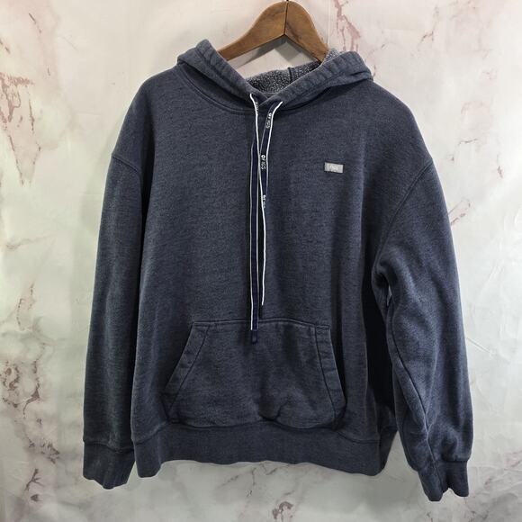 FIGS Hoodie Womens Medium Blue Pullover Sweatshirt w21lw1006 2100 Shift